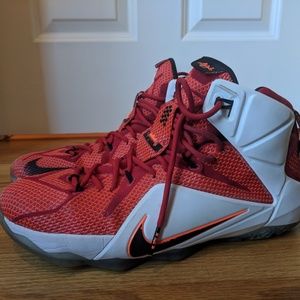 Lebron 12 Red colorway